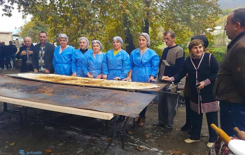 About three meters long Jengyalov hats been added to Armenia’s “Dyutsaznagirk”