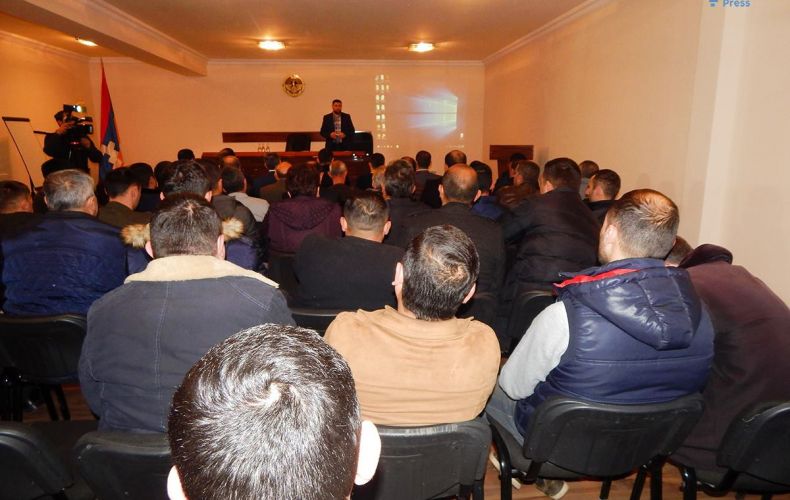 Trainings for  Artsakh land users have been organized