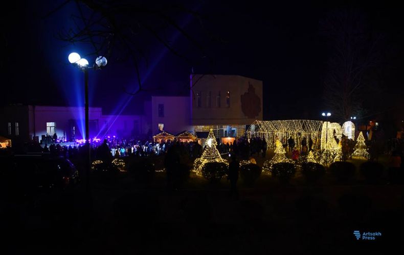 В Степанакерте открылся «новогодний городок»