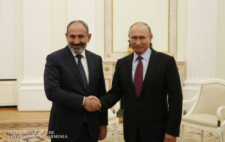 И.о.премьера Армении и президент РФ обсудят ключевые темы двусторонней повестки дня
