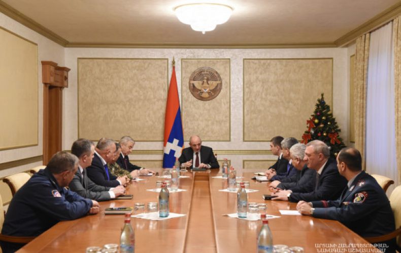 President Sahakyan convened a working consultation