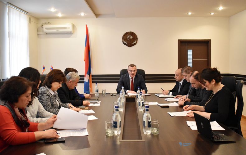 Press Conference of the Minister of Finance of the Republic of Artsakh took place