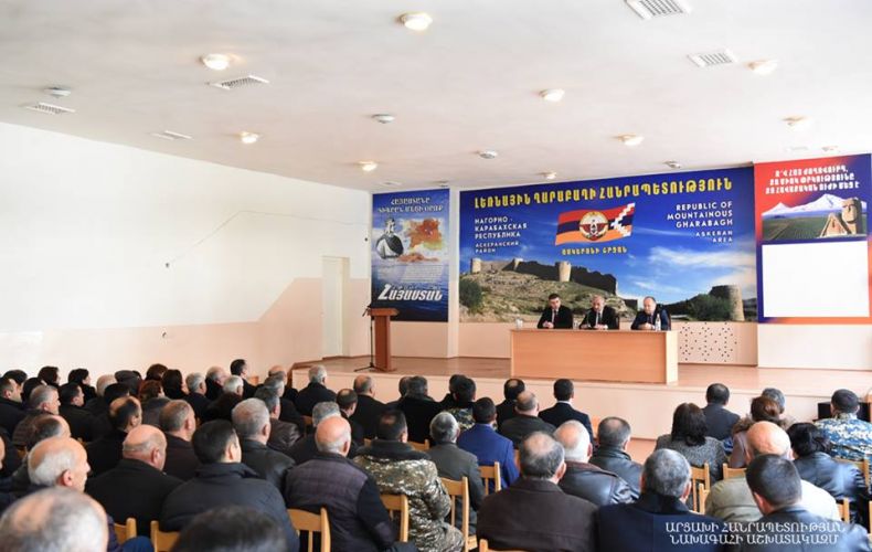 President Bako Sahakyan appoints new head of Askeran region