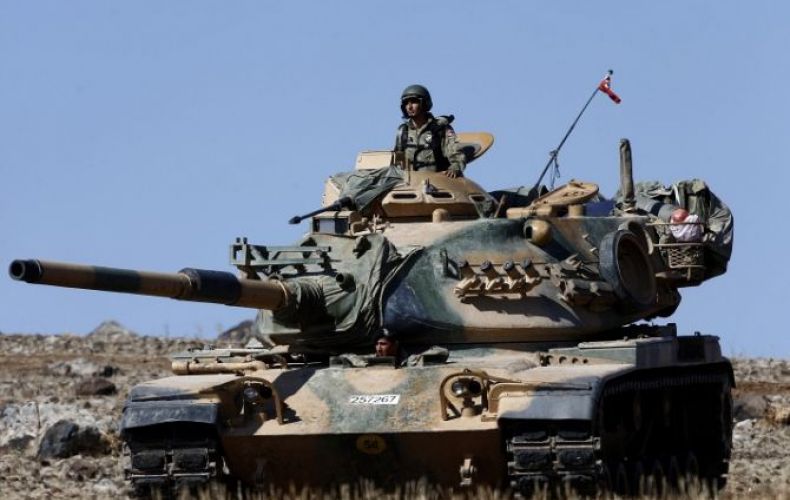 Թուրքիան շարունակում է զրահատեխնիկա ուղարկել Սիրիայի սահման
