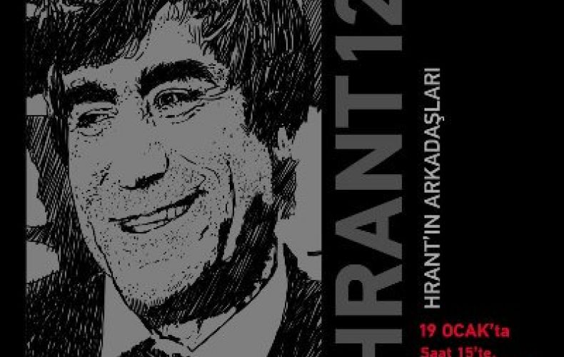 Hrant Dink assassination 12th anniversary remembrance event be held in Istanbul