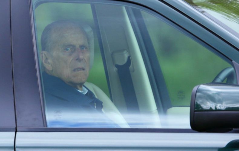 UK's Prince Philip escapes unhurt after car crash