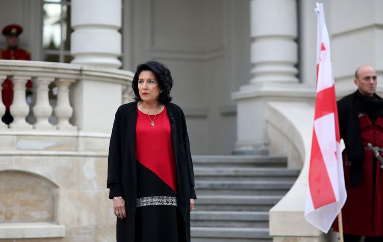 Georgia’s President is Declining Her Official Salary and will Continue to Live on Her French Pension