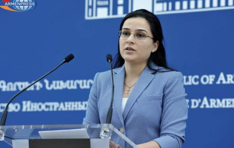 Armenian MFA spox comments on statement of Belarusian candidate for CSTO chief