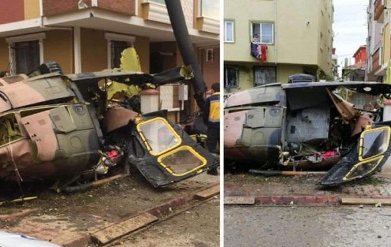 Ստամբուլում ռազմական ուղղաթիռ է կործանվել․ կա 4 զոհ

