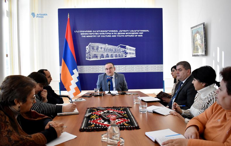 Press Conference of Ministry of Culture, Youth Affairs and Tourism of the Republic of Artsakh took place