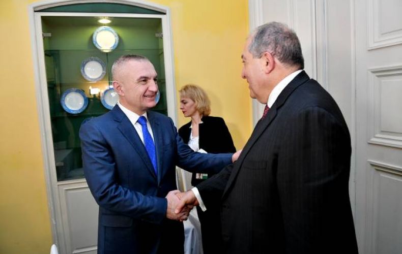 Հայաստան-Ալբանիա հարաբերություններում չիրացված մեծ ներուժ կա. հանդիպել են երկու երկրների նախագահները