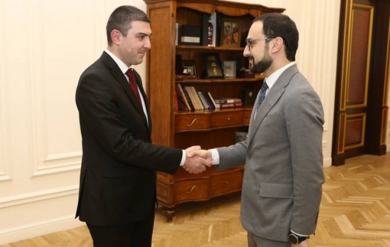 Artsakh State Minister meets with Armenia Deputy PM