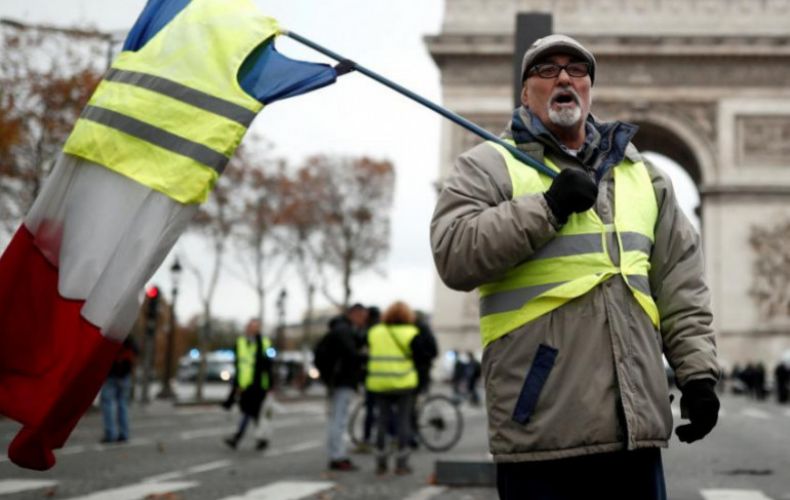 Ֆրանսիայում ավելի քան 5 հազար մարդ է մասնակցում «դեղին բաճկոններ»-ի ակցիային
