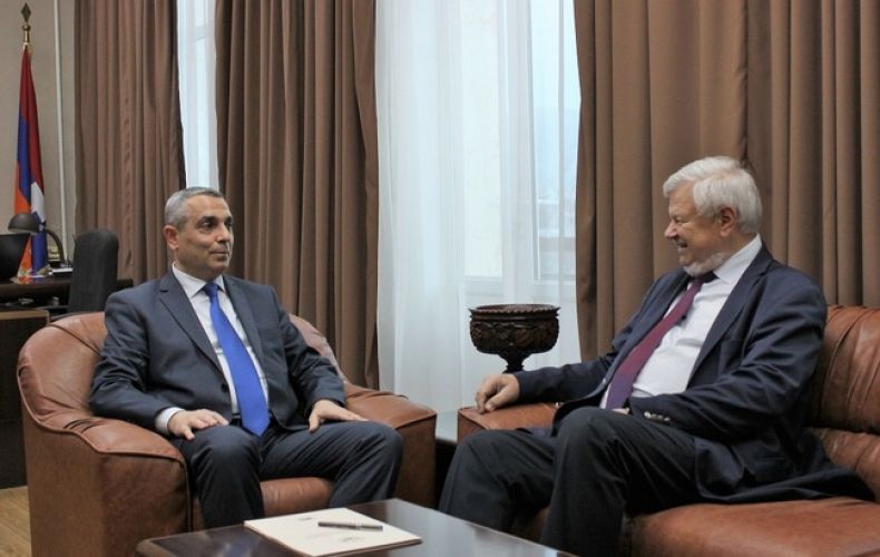 Artsakh’s FM holds meeting with OSCE CiO Andrzej Kasprzyk