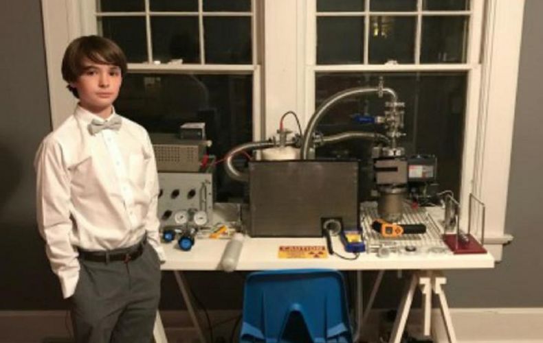ԱՄՆ-ից տղան ճանաչվել է որպես ամենաերիտասարդ գիտնականն աշխարհում միջուկային ռեակցիա իրականացնելու համար