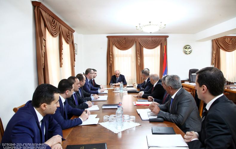 President of Artsakh convenes consultation with participation of heads of regional administrations