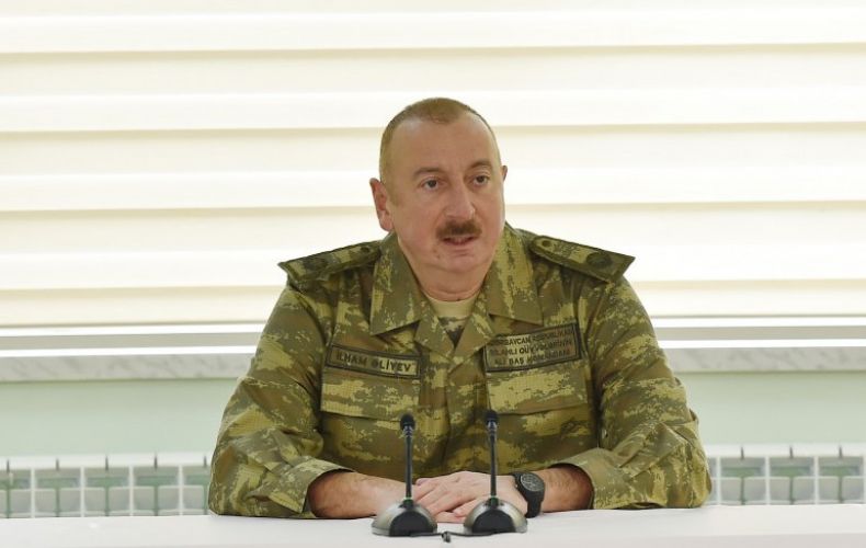 Aliyev: War with Armenia is not over