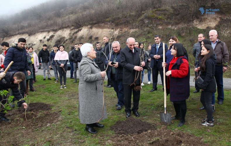 Tree planting activities in the memory of Vardan Stepanyan
