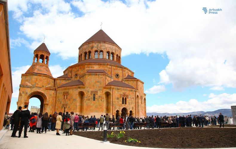 Official ceremony of consecration and opening Cathedral of Intercession takes place in Stepanakert(PHOTOS)