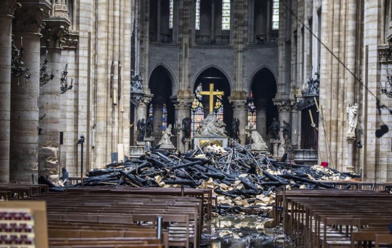 Notre Dame fire: Paris cathedral was ‘15 to 30 minutes’ away from complete destruction