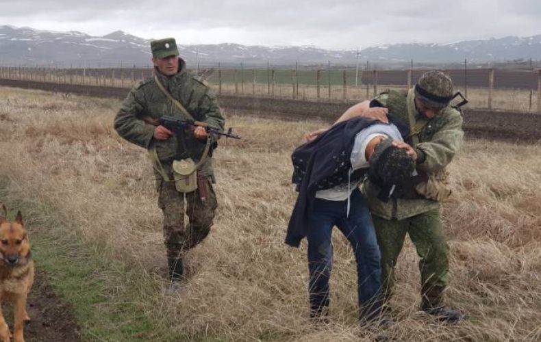 Russian border guards apprehend Turkish citizen for illegally crossing Armenia-Turkey border