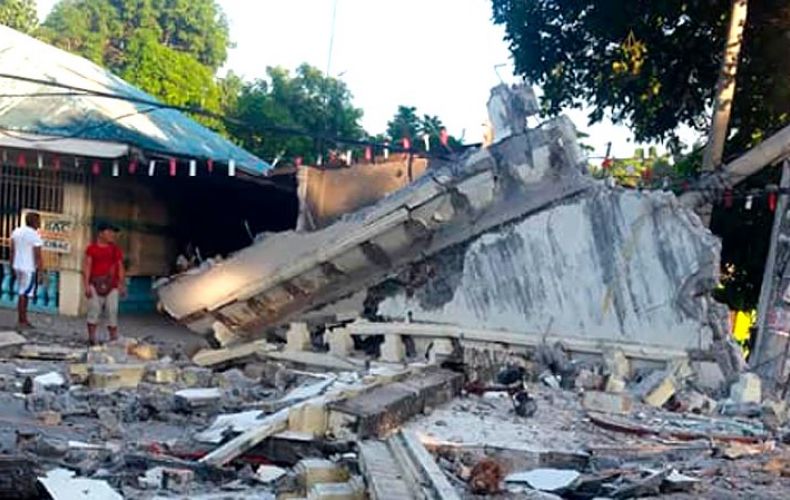 Ֆիլիպիններում 6.1 մագնիտուդ հզորությամբ երկրաշարժի հետևանքով 8 մարդ է զոհվել
