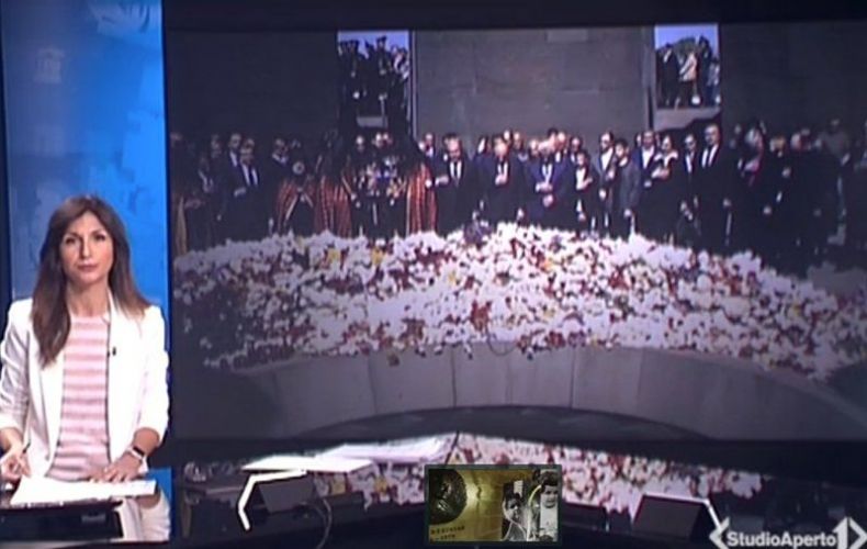 Իտալական չորս հեռուստակայաններ Հայոց ցեղասպանության մասին հաղորդում սփռելով` ապահովել են 18 միլիոն դիտում
