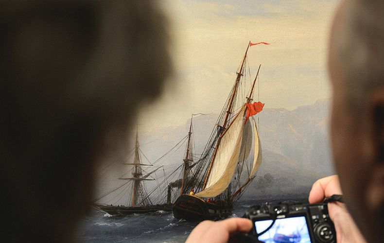 Sotheby's աճուրդային տան թոփ-լոտեր ցուցահանդեսում ներկայացվելու է  Հովհաննես Այվազովսկու «Նավից փրկվողները» կտավը
