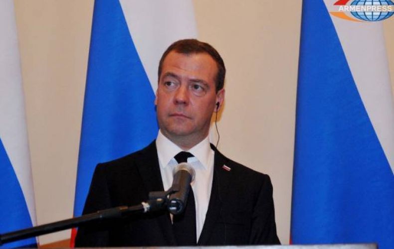Russian PM Dmitry Medvedev visiting Armenia with busy schedule