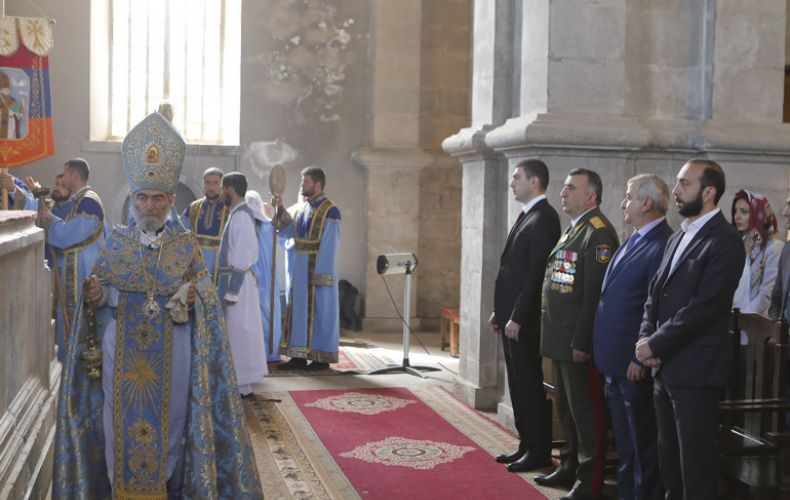  Holy Mass dedicated to the Defense Army of Artsakh was served in Shushi