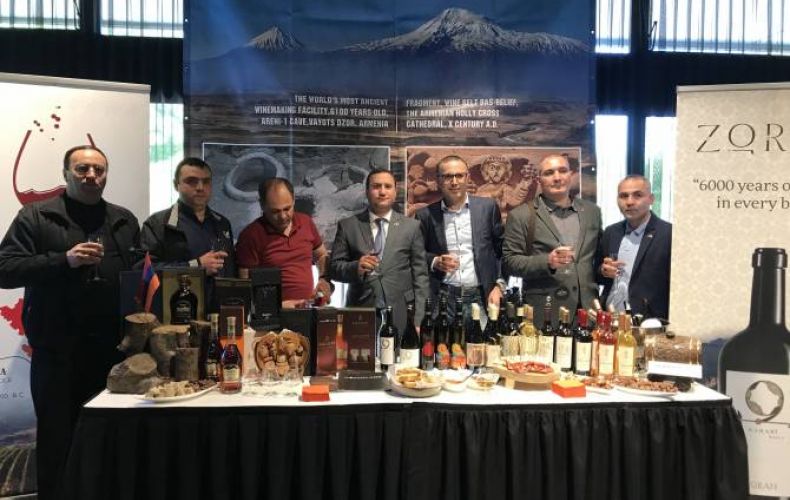 Armenia participates in Hague wine festival