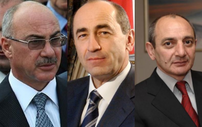 Artsakh's incumbent, former presidents to appear in Yerevan court Friday