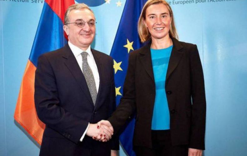 FM Mnatsakanyan, Federica Mogherini to chair 2nd session of Armenia-EU Partnership in Brussels in June