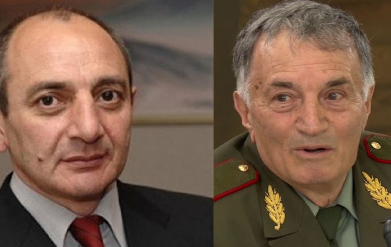 Bako Sahakyan congratulates major-general Arkady Ter-Tadevosyan on 80th birthday