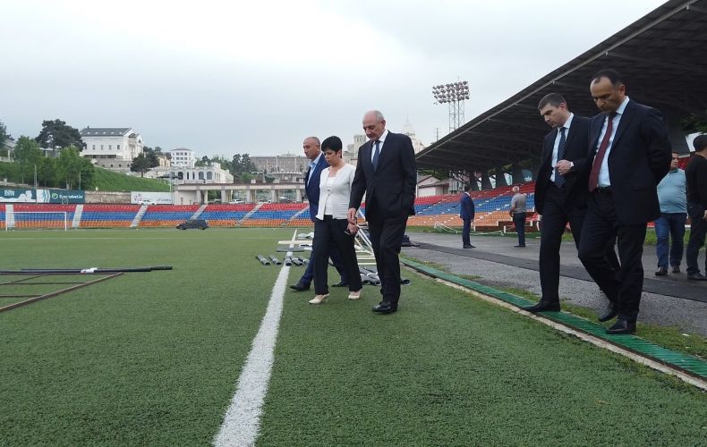 Artsakh’s President gets acquainted with preparatory works to host CONIFA