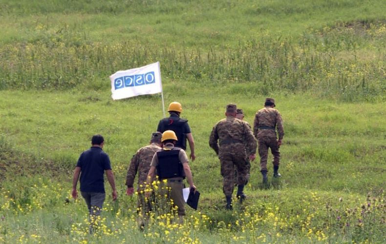 Мониторинг ОБСЕ на линии соприкосновения вооруженных сил Арцаха и Азербайджана прошел по графику