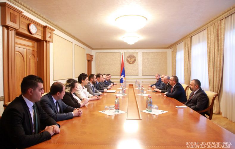 Artsakh’s President receives Mayor of Yerevan