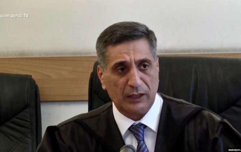 Судья Армен Даниелян отклонил второе ходатайство о самоотводе против него