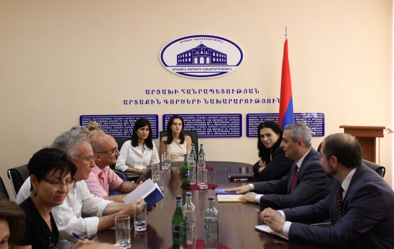Artsakh Foreign Minister Received the Delegation of Tufenkian Charitable Foundation