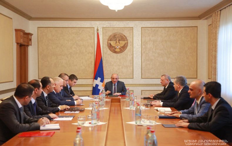 Президент Арцаха провел совещание, посвященное вопросам создания Следственного комитета