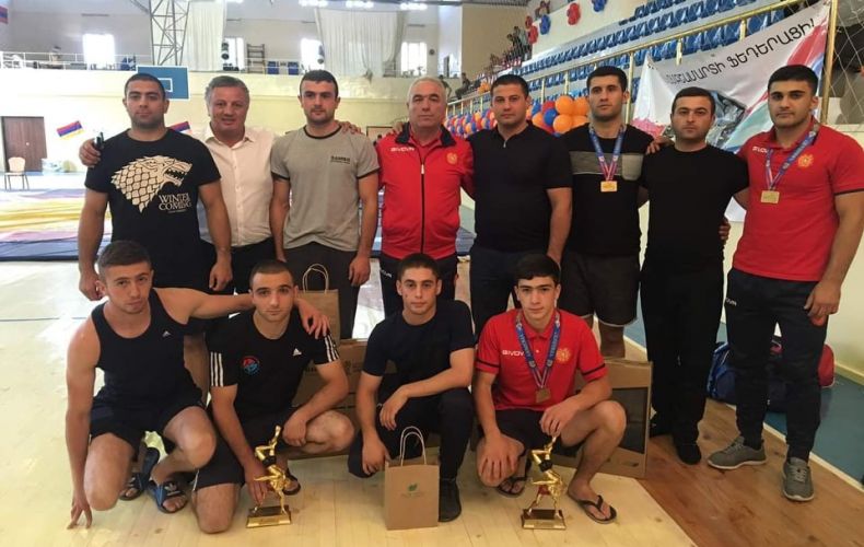 Հայկական կոխ ըմբշամարտի ՀՀ  մեծահասակների առաջնությունում  արցախցի մարզիկները  զբաղեցրել են մրցանակային տեղեր