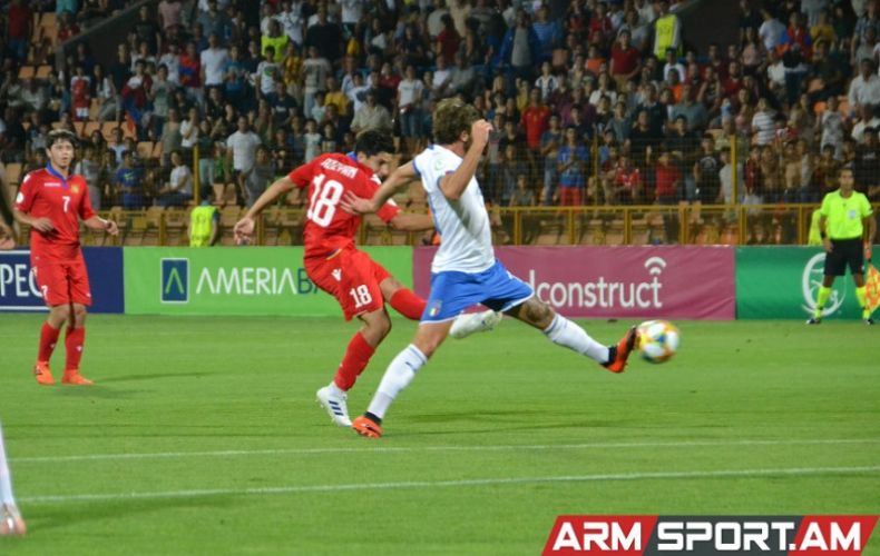 Հայաստան-Իտալիա`0:4. Եվրո-2019