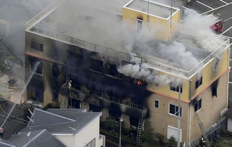 СМИ: в результате пожара на студии аниме в Японии погибли 10 человек