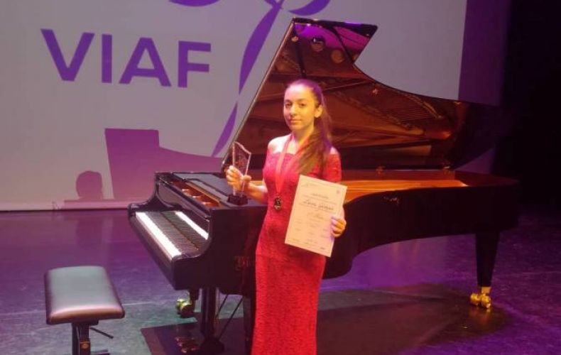 Пианистка Лаура Галстян удостоилась первого приза на международном конкурсе