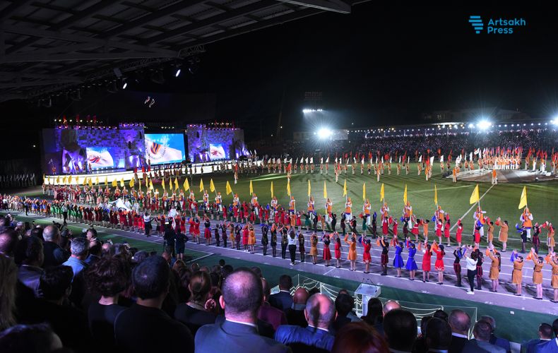 The opening of the 7th Pan-Armenian Summer Games held in Stepanakert (Photos)