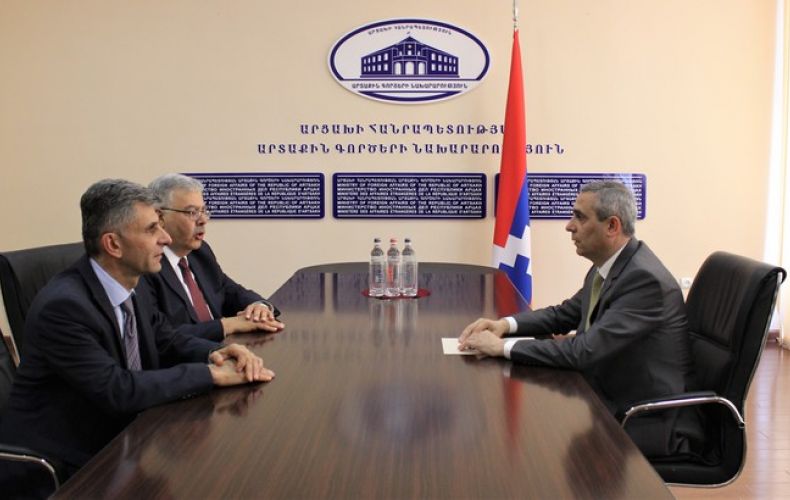 Artsakh Foreign Minister received the representative of ARF Dashnaktsutyun Bureau