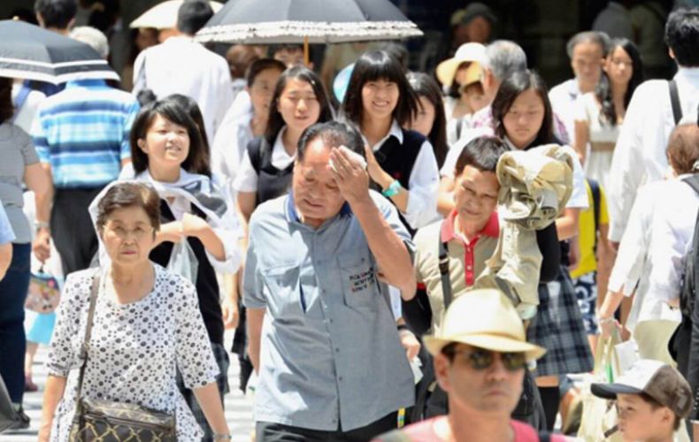 В Японии 23 человека за неделю погибли из-за жары