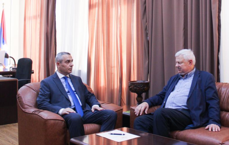 Foreign Minister of Artsakh received Ambassador Andrzej Kasprzyk

