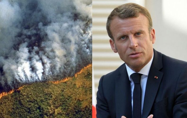Amazon fires global crisis, says France's Macron