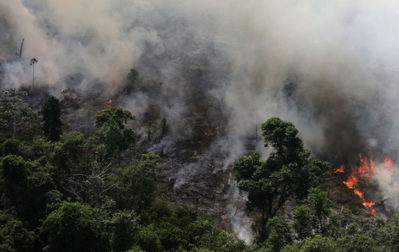 Ամազոնի անտառային հրդեհների հրդեհաշիջման աշխատանքներին ներգրավվել են բանակային ուժեր
